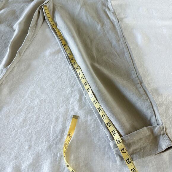 Nasty Gal Slash Thigh Wide Taper Jean Stone - Picture 10 of 10